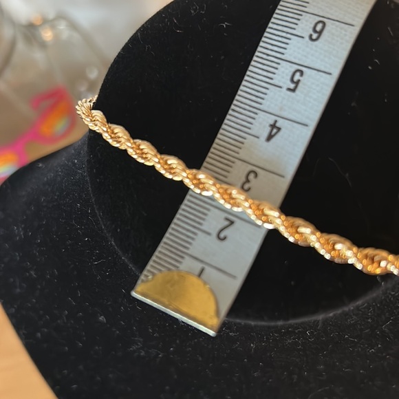 House of Harlow 1960 Gold Rope Choker Necklace - Picture 3 of 4